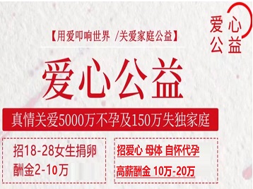 张家界市捐卵助孕生子 爱心志愿者招募